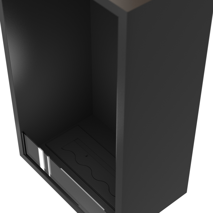 Bioethanol Einbaukamin - SELECTED XL Vertikal 120