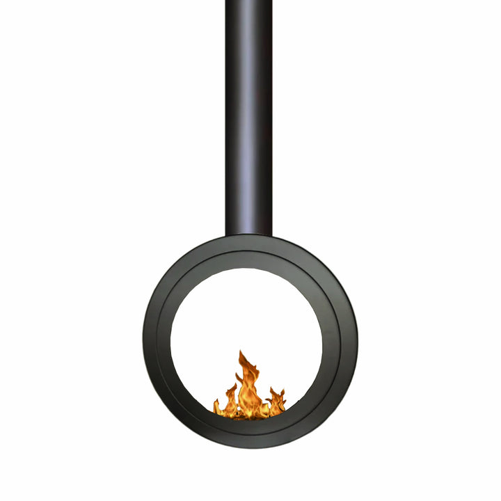 bioethanol-haengekamin-erto-56-2side-schwarz-deckenmontage-ethanolkamin-raumteiler-durchsichtig-zweiseitig-geoeffnet-mit-flammen