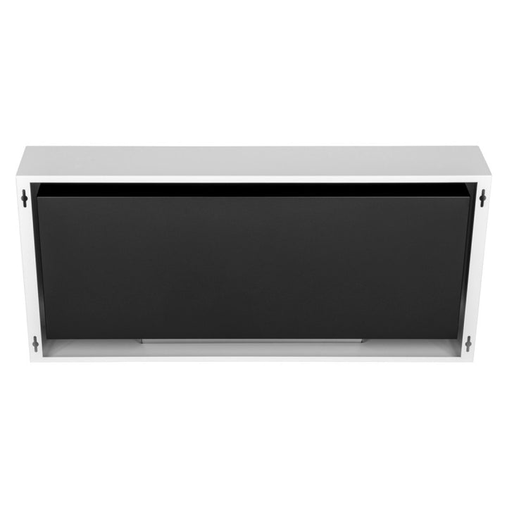 Bioethanol Wandkamin - Deluxe Weiss