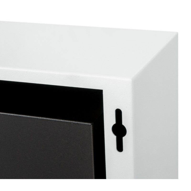 Bioethanol Wandkamin - Deluxe Weiss