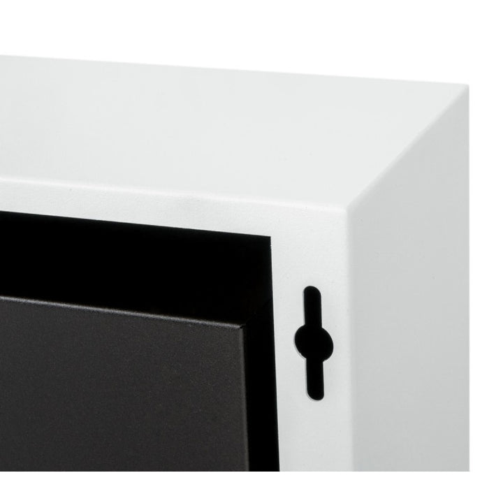 Bioethanol Wandkamin - Deluxe Weiss